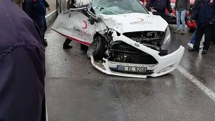 'Kahramanmaraş´ta trafik kazası: 2 yaralı'