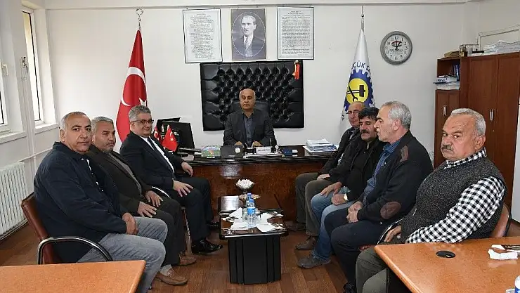 'Vali Aykut Pekmez küçük sanayi sitesini gezdi'