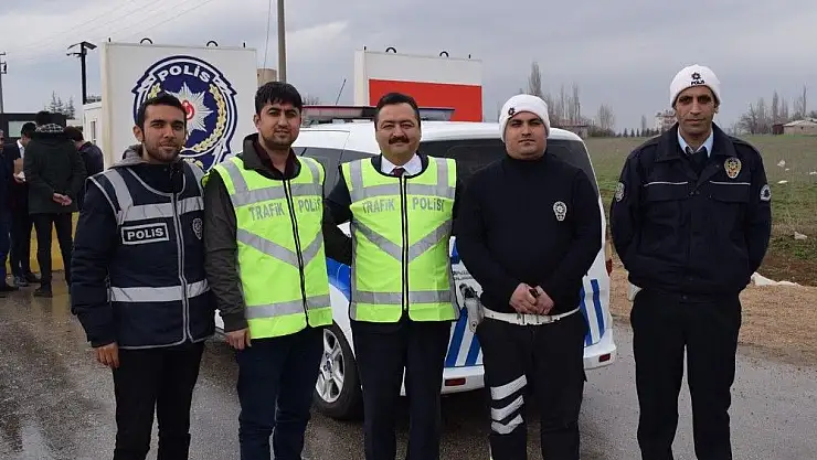 'Başkan adayı trafik denetimine çıktı'