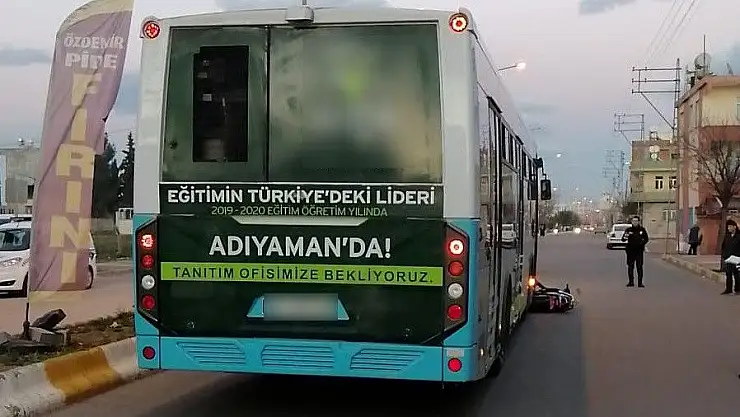 'Belediye otobüsüyle çarpışan bisikletin sürücüsü öldü'
