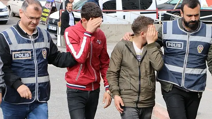'Kahramanmaraş´ta tepsi hırsızları tutuklandı'