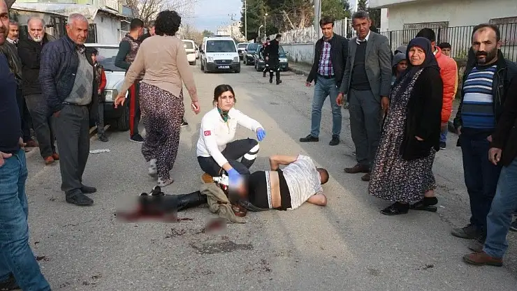 'Adıyaman´da okul önünde sopalı bıçaklı kavga: 3 yaralı'