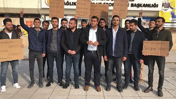 'MTTB´li gençlerden Ayasofya kararına destek'