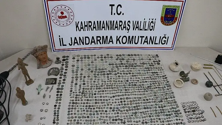'Kahramanmaraş´ta tarihi eser operasyonu'