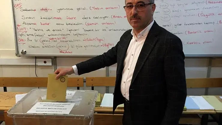 'Muhtarlar başkan adayı Güngör´den oy istedi'