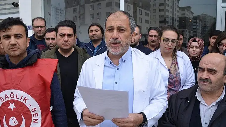 'İş bırakan hekimler sağlıkta şiddeti kınadı'