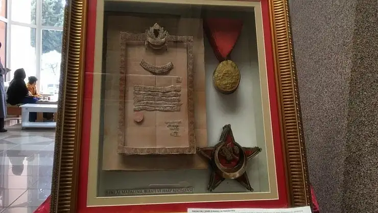 '''Kahramanlık'' anısına anlamlı sergi'