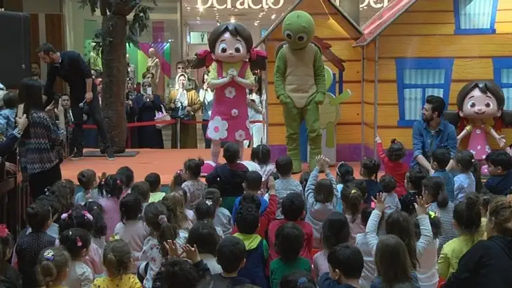 'Çocuklar Niloya ile eğlendi'
