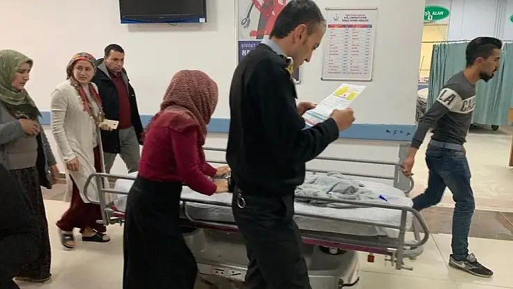 'Küçük çocuğa motosiklet çarptı'