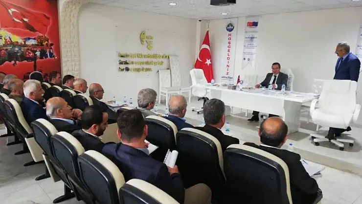 'Akçadağ Belediyesinde ilk meclis toplantısı'