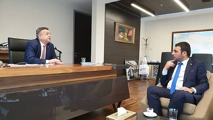 'Başkan Yıldırım´dan Erdemoğlu´na ziyaret'