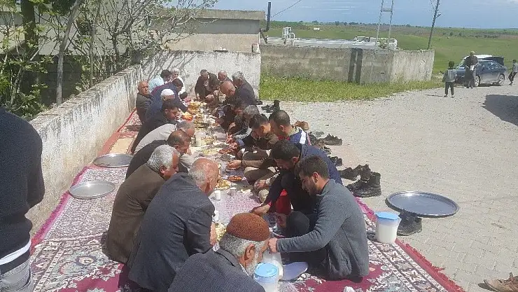 'Bağarası köy halkı şükür duasına çıktı'