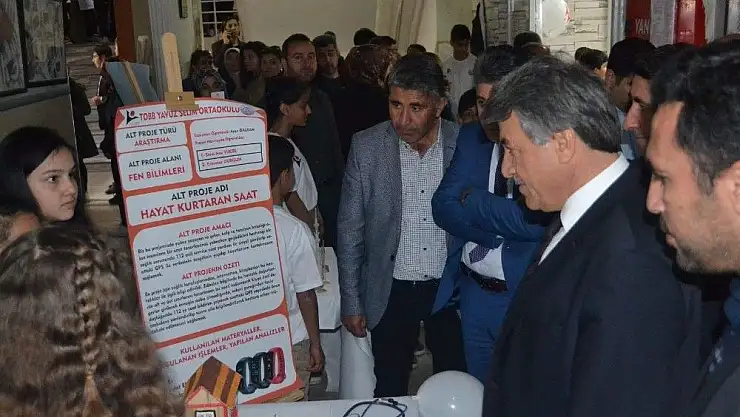 'TOBB Yavuz Selim Ortaokulu TÜBİTAK Bilim Fuarı düzenledi'
