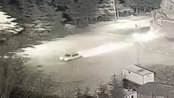 'Harput Kalesi önünde drifte 5 bin TL ceza'