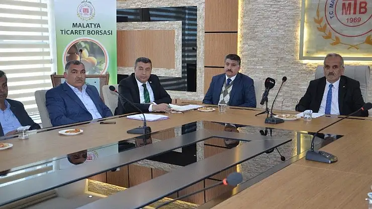 'Malatya Ticaret Borsası Nisan ayı meclis toplantısı yapıldı'