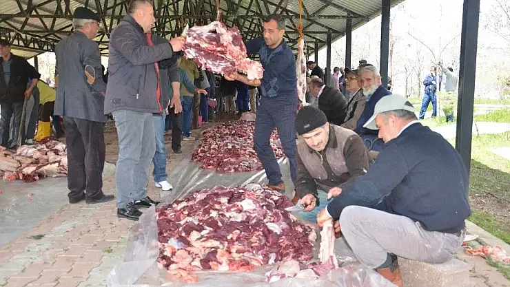 '150 yıllık hayrat kurbanı geleneği'