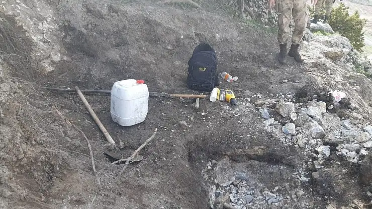 'Define avcıları suçüstü yakalandı'