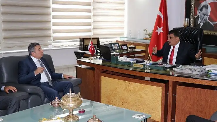 'MTB´ den Başkan Gürkan´a hayırlı olsun ziyareti'