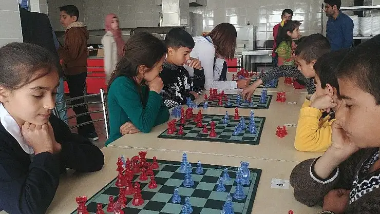 'Sincik´te satranç turnuvası düzenlendi'