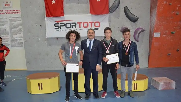 'Spor Tırmanışı Türkiye Birinciliği müsabakaları'