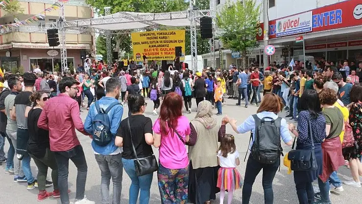 'Adıyaman´da 1 Mayıs İşçi Bayramı kutlandı'