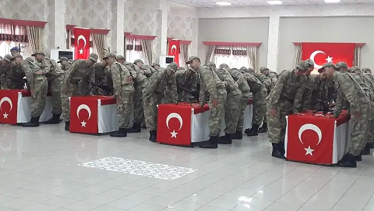 'Adıyaman´da bedelli erbaş ve erler yemin etti'