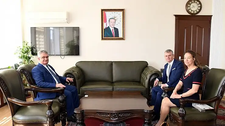 'Büyükelçi Cooter, Vali Pekmez ile bir araya geldi'