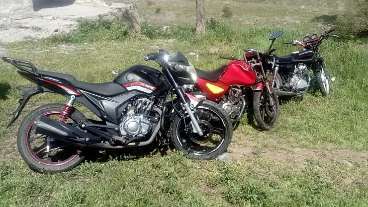 'Motosiklet hırsızlarına jandarmadan baskın'