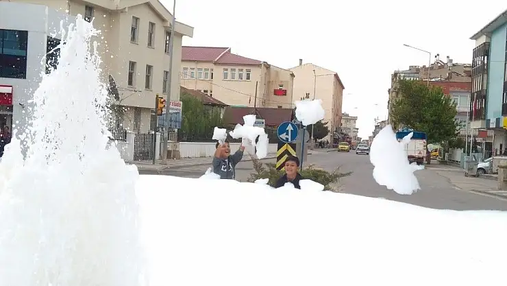'Köpüren havuzu görenler şaşkına döndü'