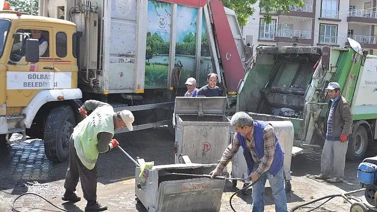 'Gölbaşı ilçesinde temizlik seferberliği'