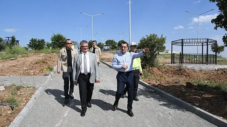 'Kahta´da Halil İbrahim mesire alanı yaşam alanına dönüşüyor'