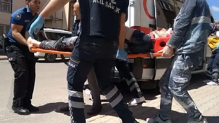 'Asansör boşluğuna düşen işçi ağır yaralandı'