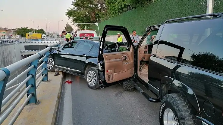 'Cip ile otomobil çarpıştı, sürücüler kavga etti'