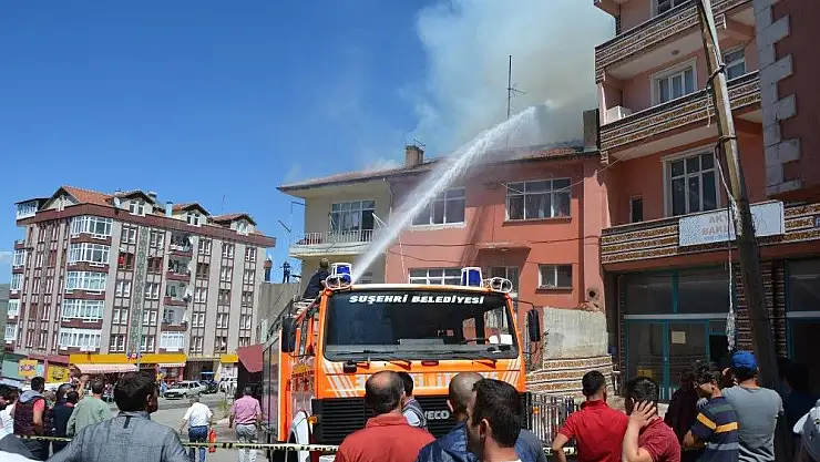 'Sivas´ta korkutan yangın'