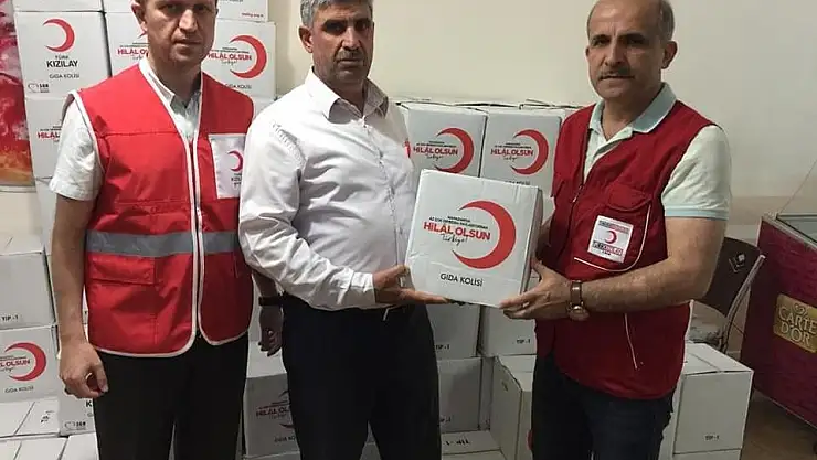 'Türk Kızılayı şehit yakınları ve gazileri unutmadı'