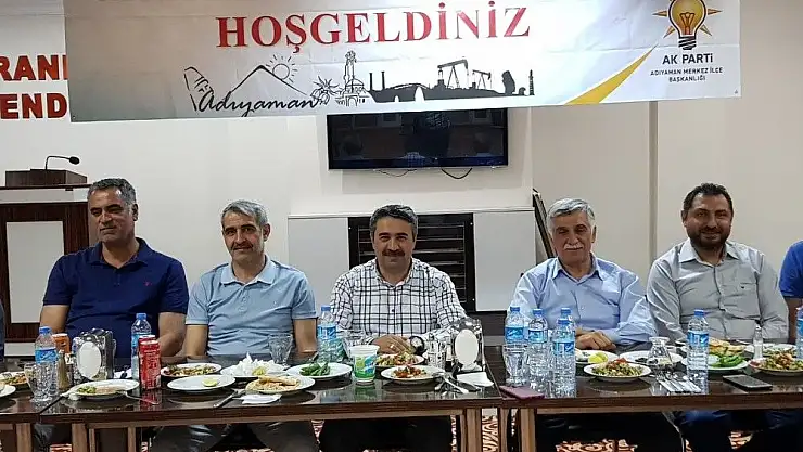 'Merkez ilçe başkanları iftarda bir araya geldi'