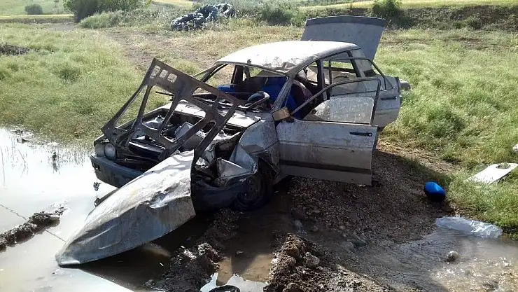 'Takla atan otomobilin sürücüsü hayatını kaybetti'