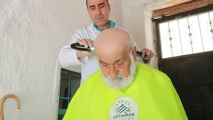 'Yaşlıların bayram tıraşı belediyeden'