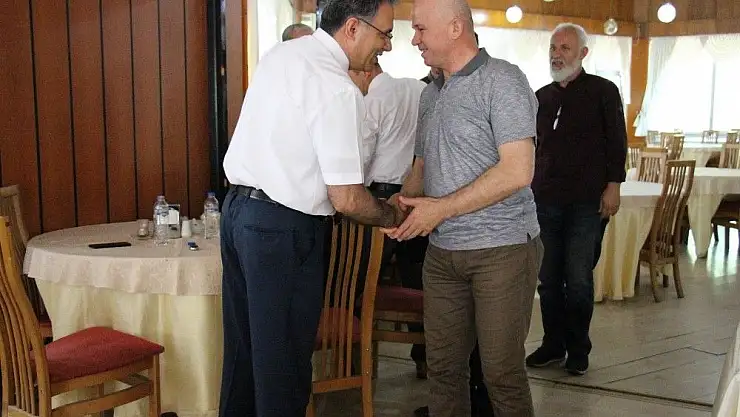 'İnönü Üniversitesinde Bayramlaşma töreni'