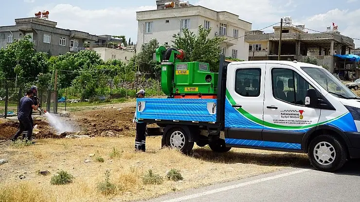 'Kahramanmaraş´ta larva ile mücadele'