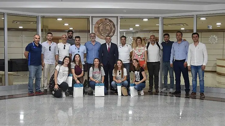 'Yabancı öğrencilerden MTSO´ya ziyaret'
