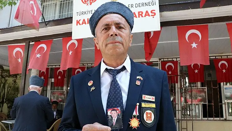 'Kıbrıs gazisi şehit babasını sevindiren haber'