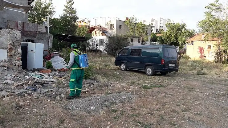 Larva döneminde yağışlar nedeniyle yeterli düzeyde çalışmalar yapılmadı