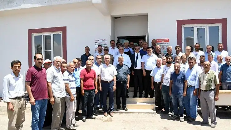 'Vali Aykut Pekmez, il özel idaresi asfalt plentini inceledi'