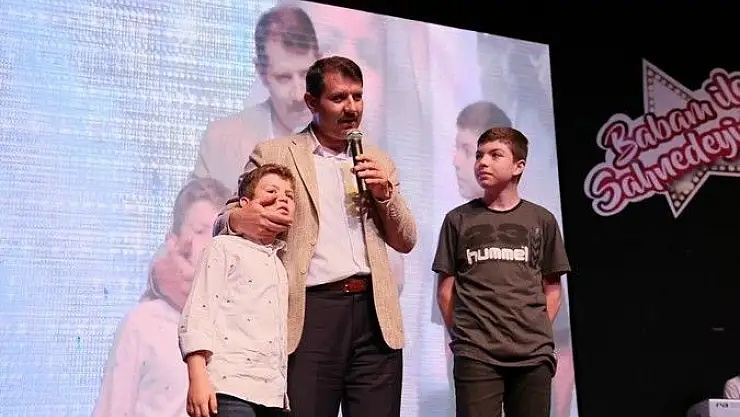 'Baba ve çocukları yarıştı'