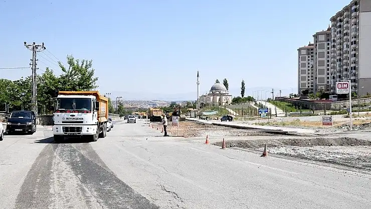 'TOKİ yolunda çalışmalar sürüyor'