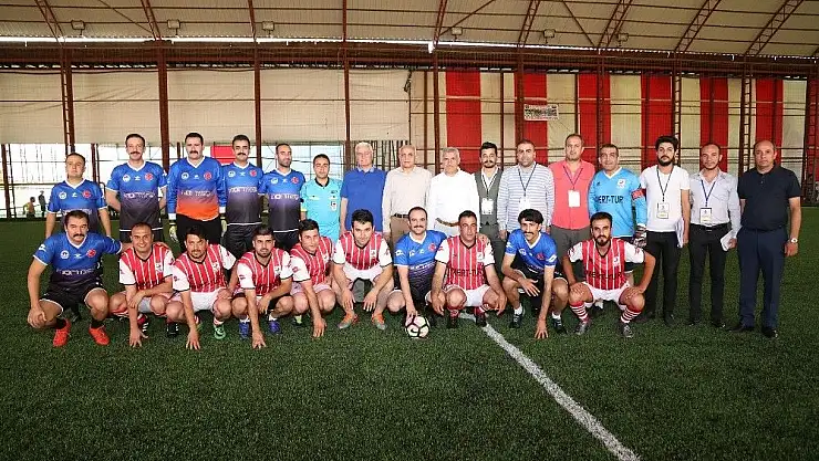 'Kamuda kurumlararası futbol turnuvası başladı'