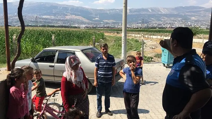 'Polisi görünce çocuklarını boğuldu sanıp feryat ettiler'