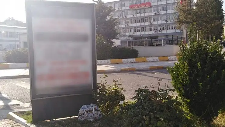 'Valilik önündeki şüpheli çanta paniğe neden oldu'