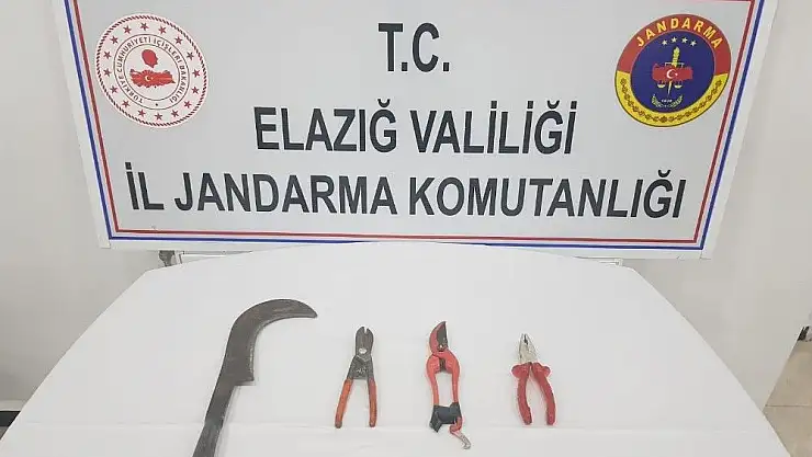'Telefon kablolarını çalan 3 şüpheli yakalandı'